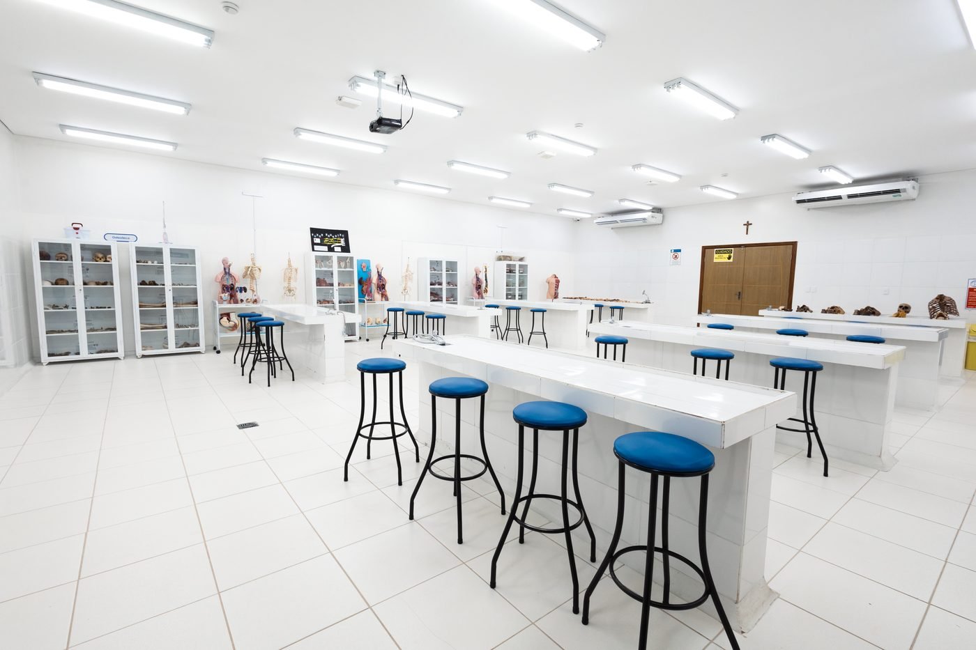 Laboratório de anatomia da UNISUD em Pedro Juan Caballero